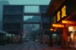 《霓虹下的信》雨夜街头霓虹映在信纸上